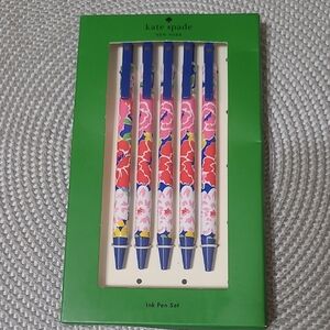 Kate Spade Vibrant Floral Pen Set